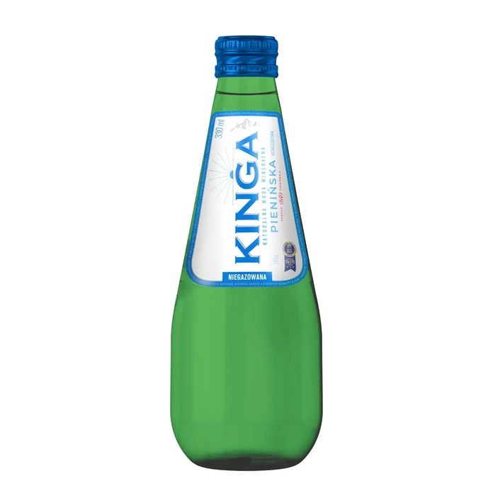 1512x Kinga Pienińska woda mineralna niegazowana Zielona 0,33 l (cała paleta)