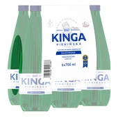 756x Kinga Pienińska woda mineralna gazowana Zielona 0,7 l (cała paleta)