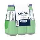 12x Kinga Pienińska woda mineralna gazowana Zielona 0,7 l