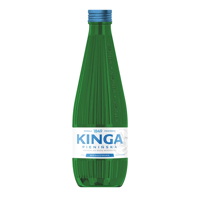 1512x Kinga Pienińska woda mineralna niegazowana Zielona 0,33 l