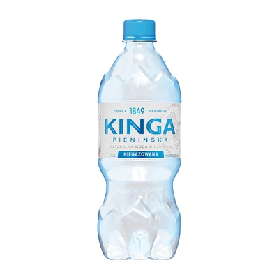 6x Kinga Pienińska woda mineralna niegazowana 1,0 l