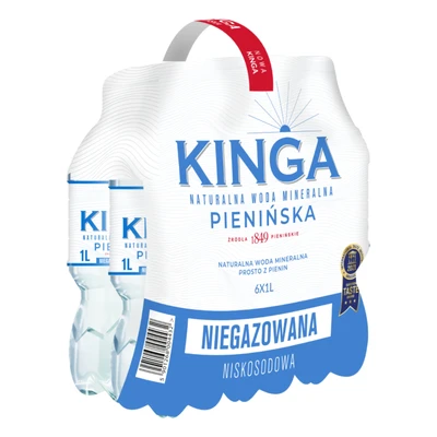 756x Kinga Pienińska woda mineralna niegazowana 1,0 l