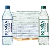 1368x Kinga Pienińska woda mineralna gazowana + naturalna 0,5 l (cała paleta)