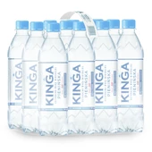1368x Kinga Pienińska woda mineralna gazowana + niegazowana 0,5 l (cała paleta)