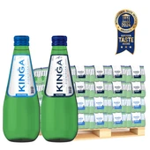 1512x Kinga Pienińska woda mineralna gazowana + niegazowana szklana butelka 0,33 l cała paleta