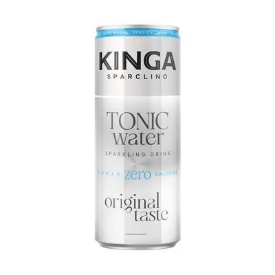 12x Kinga Sparclino Water Tonic Original ZERO 250 ml puszka