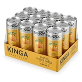 2880x Kinga Sparclino Water Drink cytryna + pomarańcza 250 ml puszka (cała paleta)