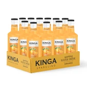1440x Kinga Sparclino Water Drink cytryna + pomarańcza 250 ml szkło (cała paleta)