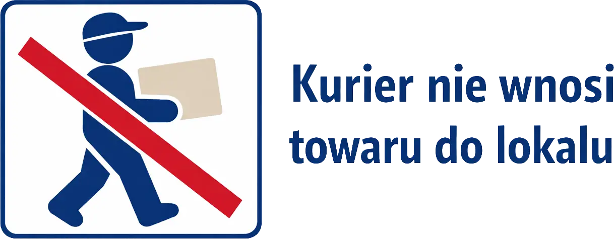 Kurier nie wnosi towaru do lokalu